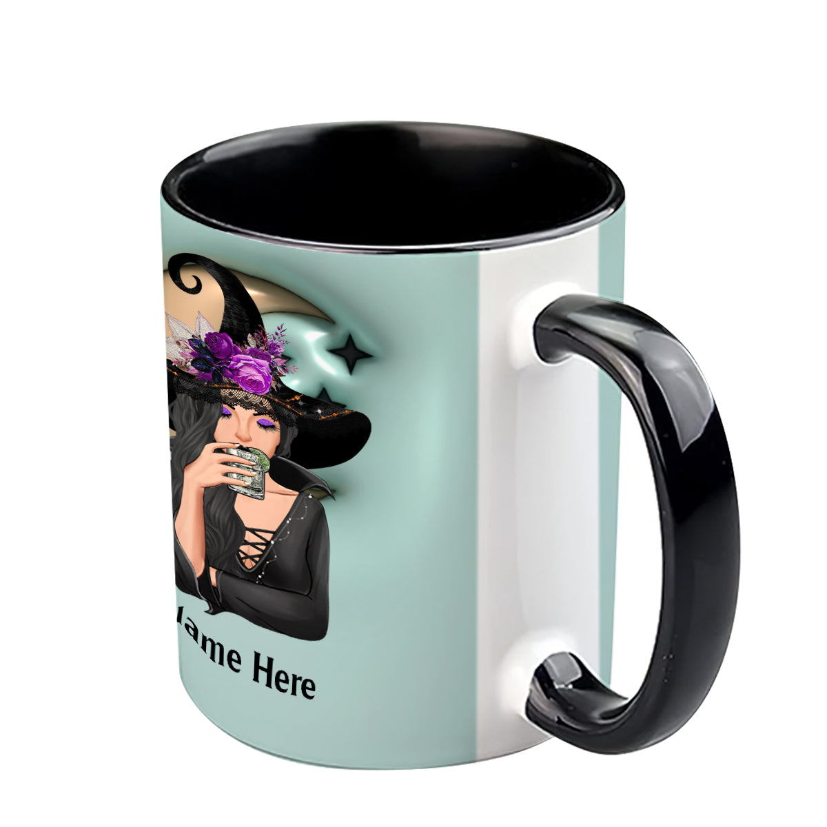 I'm Not Sugar & Spice & Everything Nice I'm Sage & Hood - Personalized Witch Accent Mug