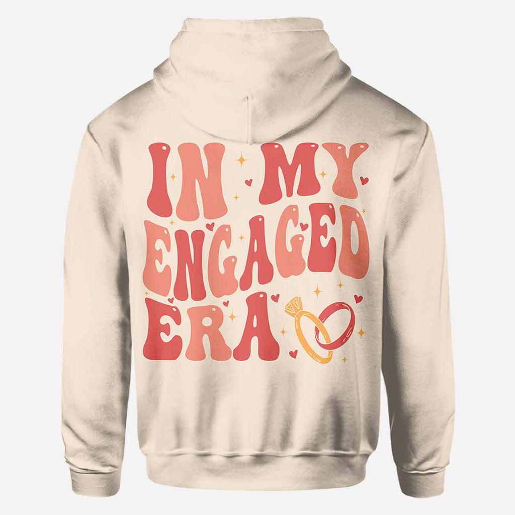 In My Engaged Era - wedding gift for bride - Personalized All Over Shirt
