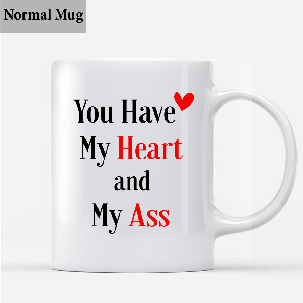 I Just Want You To Be Happy - Couple gift for husband, wife, boyfriend, girlfriend - Personalized Mug