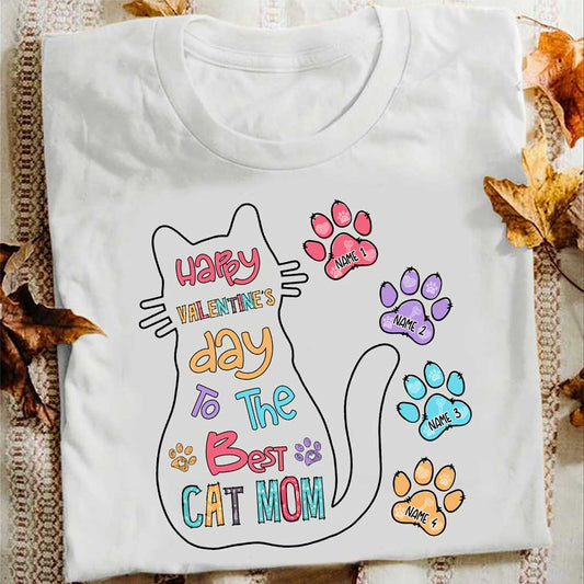Cat Mom Life Is Better With Cats - Personalized Cat T-shirt and Hoodie