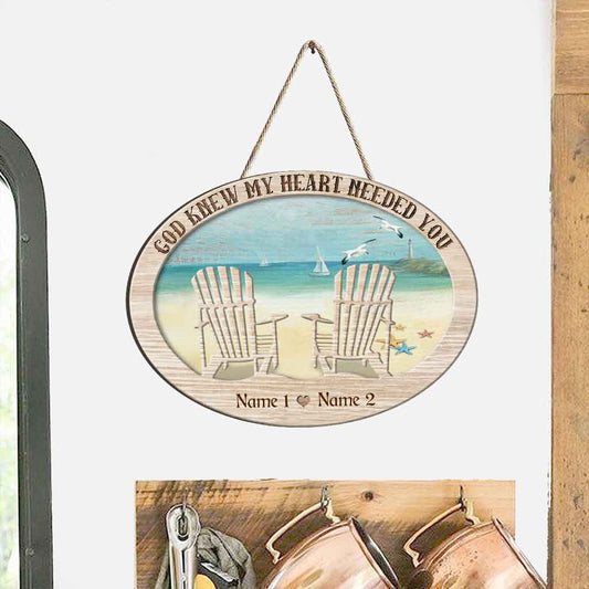 You & Me We Got This - Personalized Couple Wood Sign