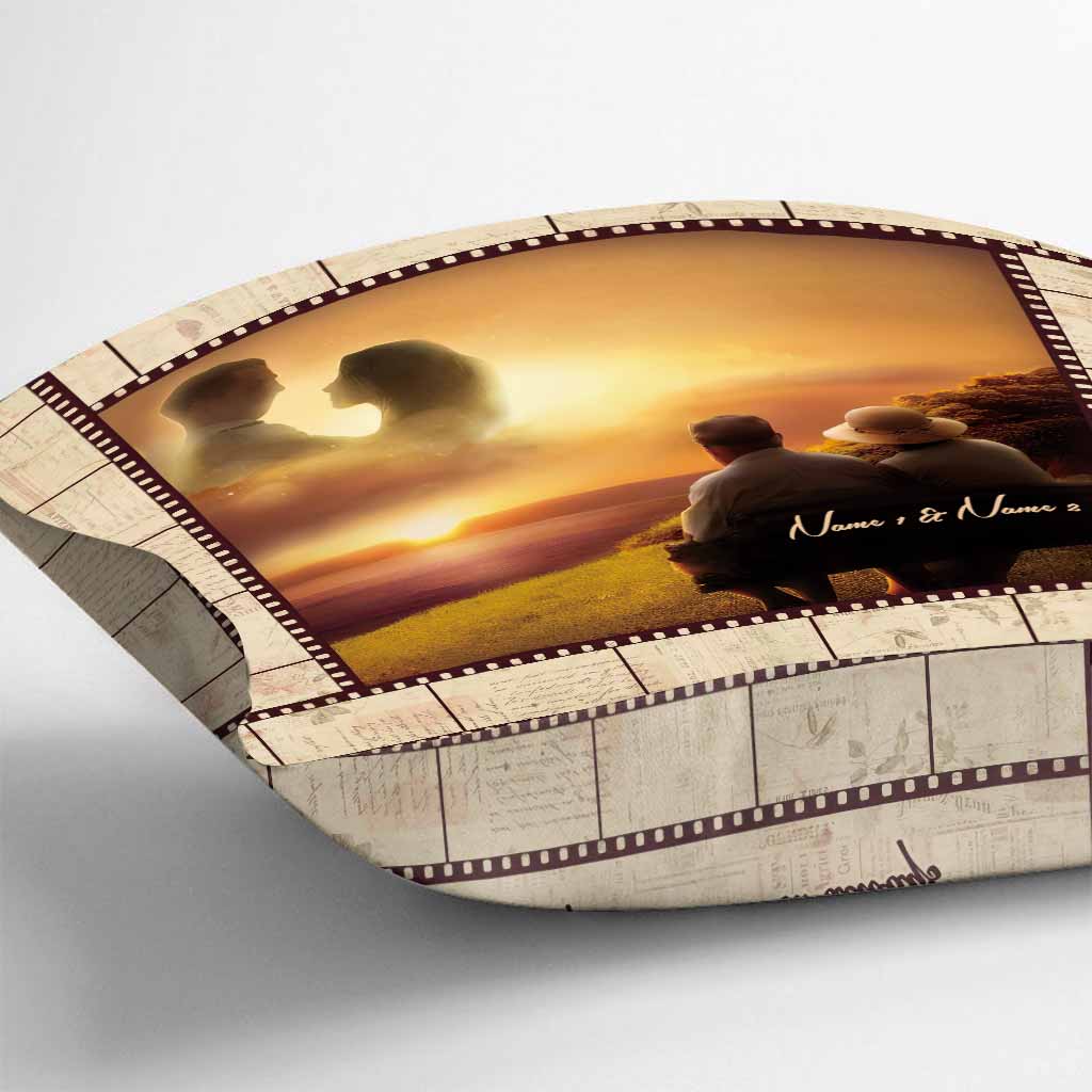 Forever And Always - Personalized Couple Throw Pillow