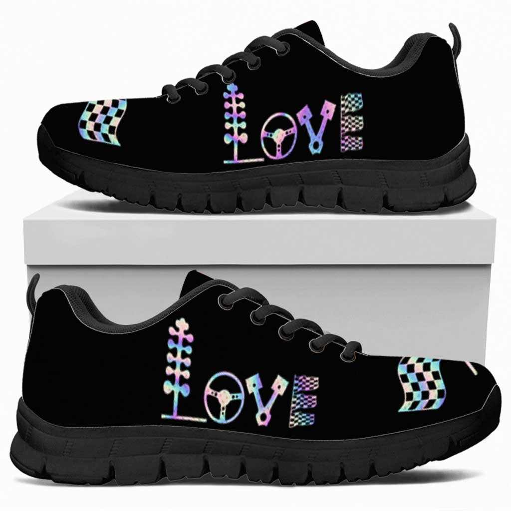 Love Racing Sneakers