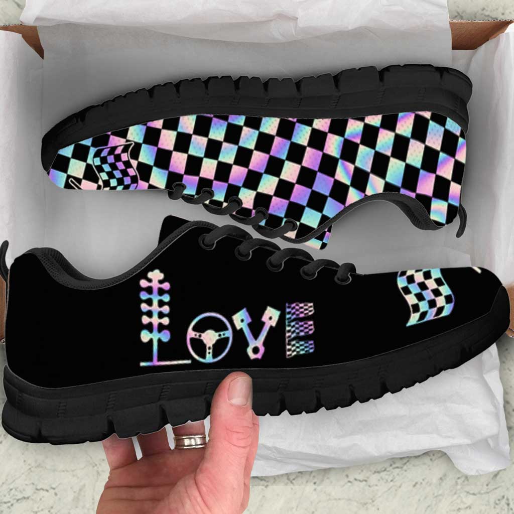 Love Racing Sneakers