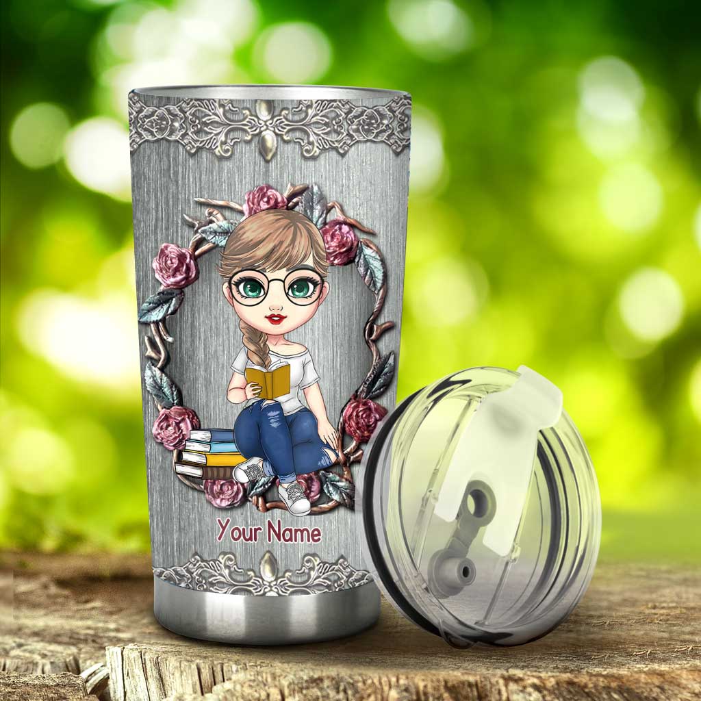 Book Lover - Personalized Tumbler