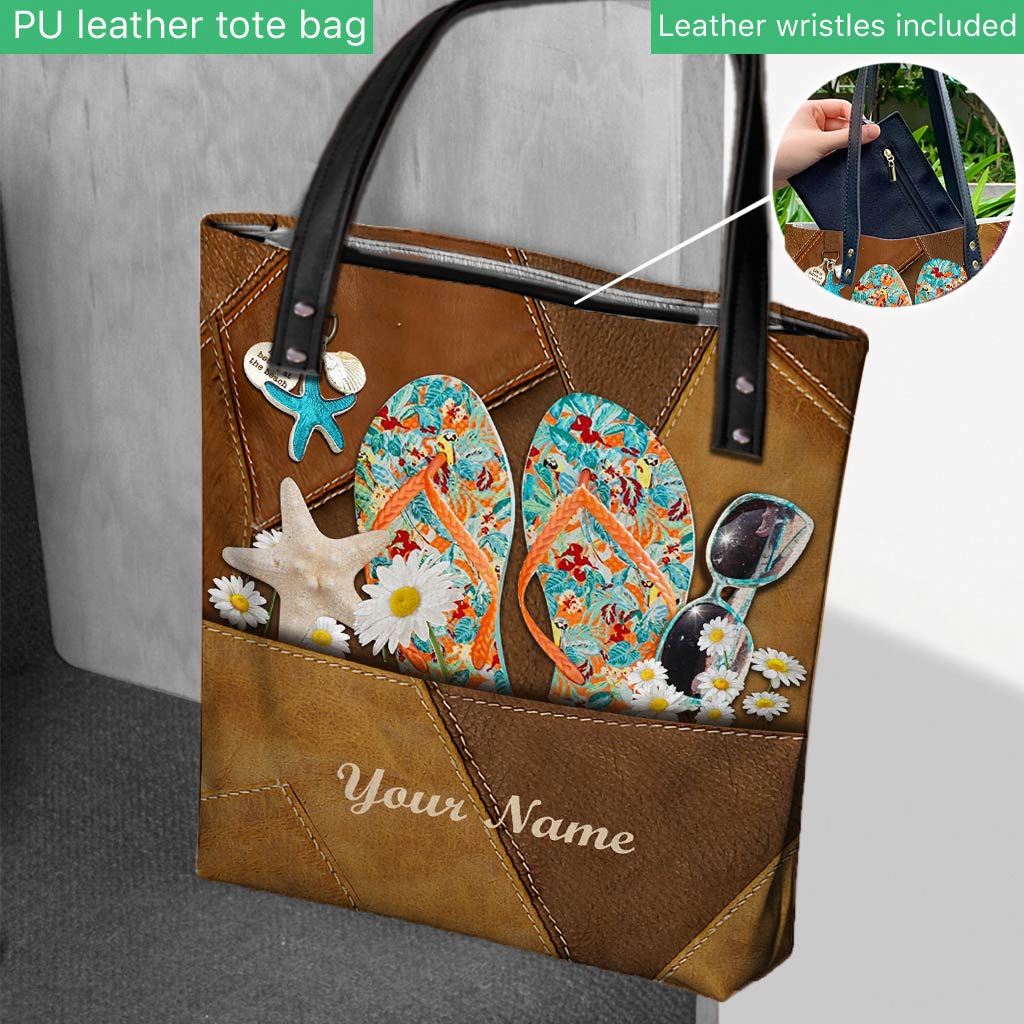 Salty Lil' Beach - Sea Lover Personalized Tote Bag