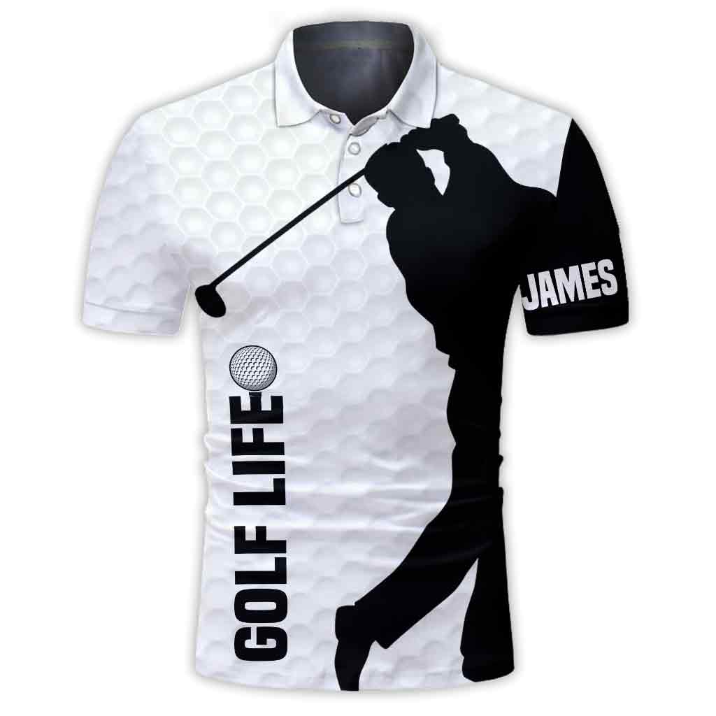 Love Golf - Personalized Golf Polo Shirt