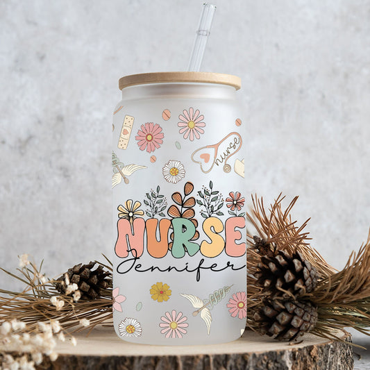 Nurse Life - Personalized Nurse Can Glass