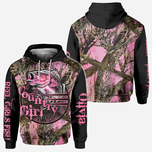 Reel Life - Personalized Fishing All Over Shirt