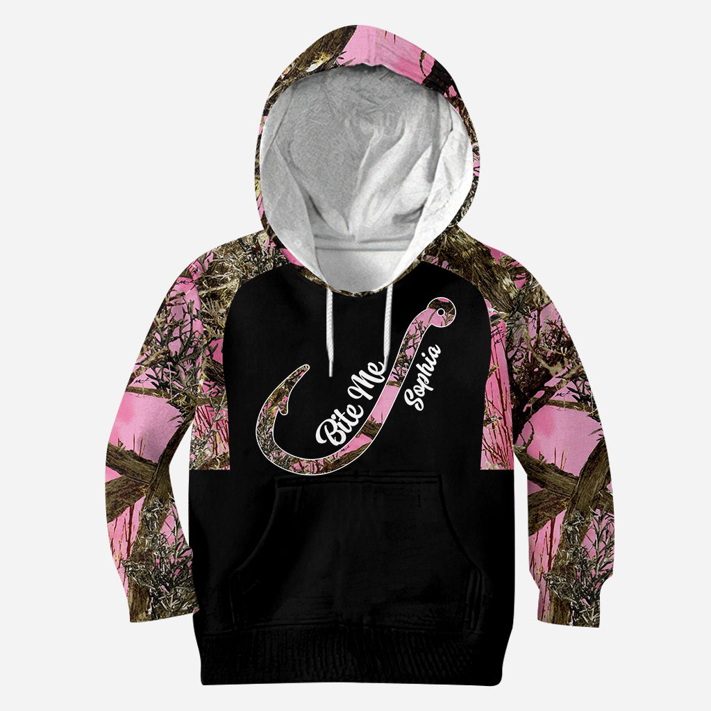 Fishing Girl - Personalized Fishing All Over Shirt