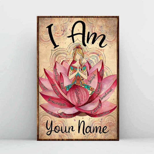 I Am - Personalized Poster