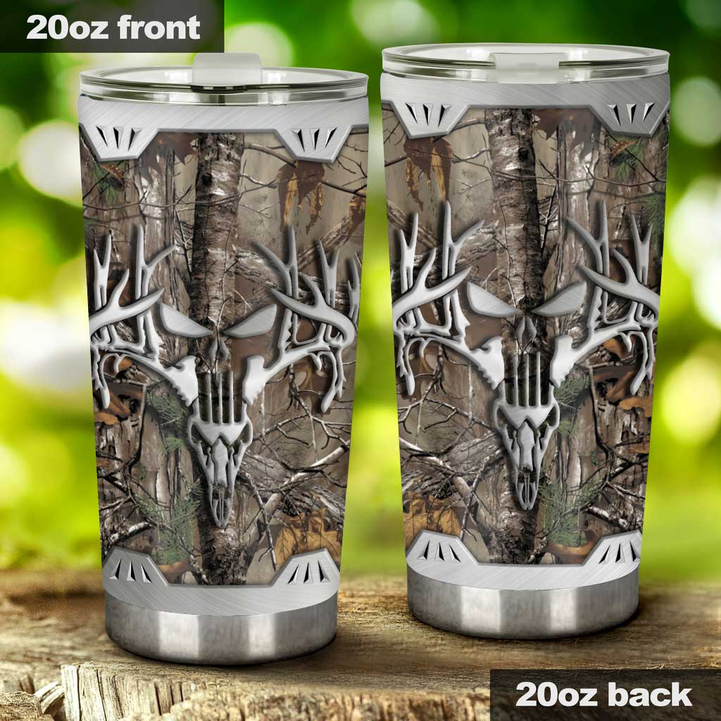 Hunting Metal Printed Tumbler