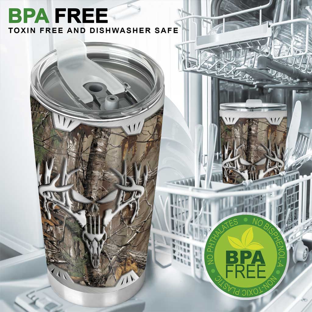 Hunting Metal Printed Tumbler