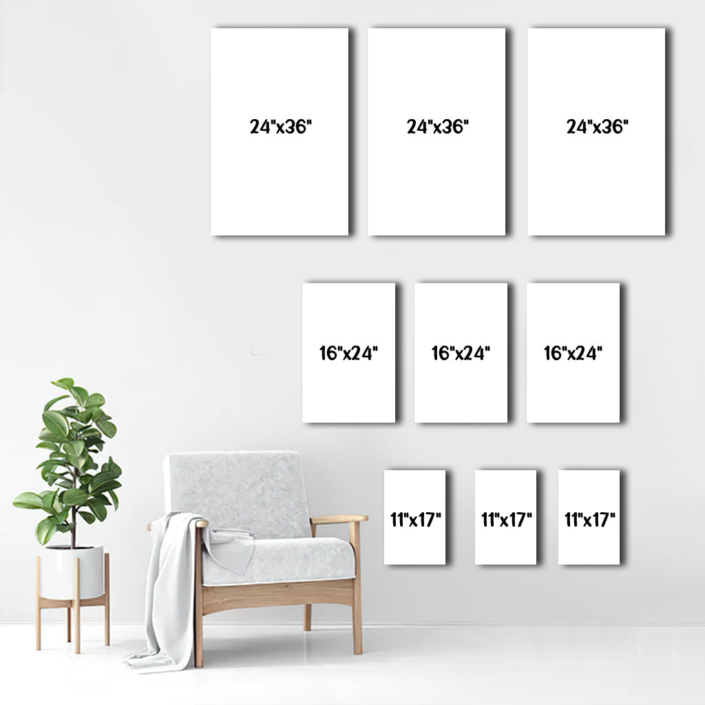 This Is Us - Personalized Hunting Poster & Canvas Set