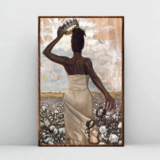 Black Queen - African American Poster 112021