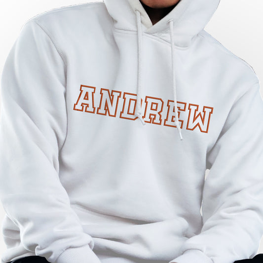 Custom Name - Personalized Kid Embroidered Hoodie