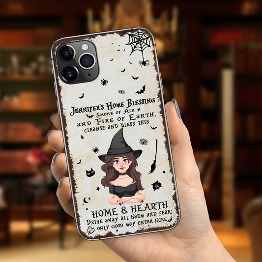 Home Blessing - Personalized Witch Phone Case