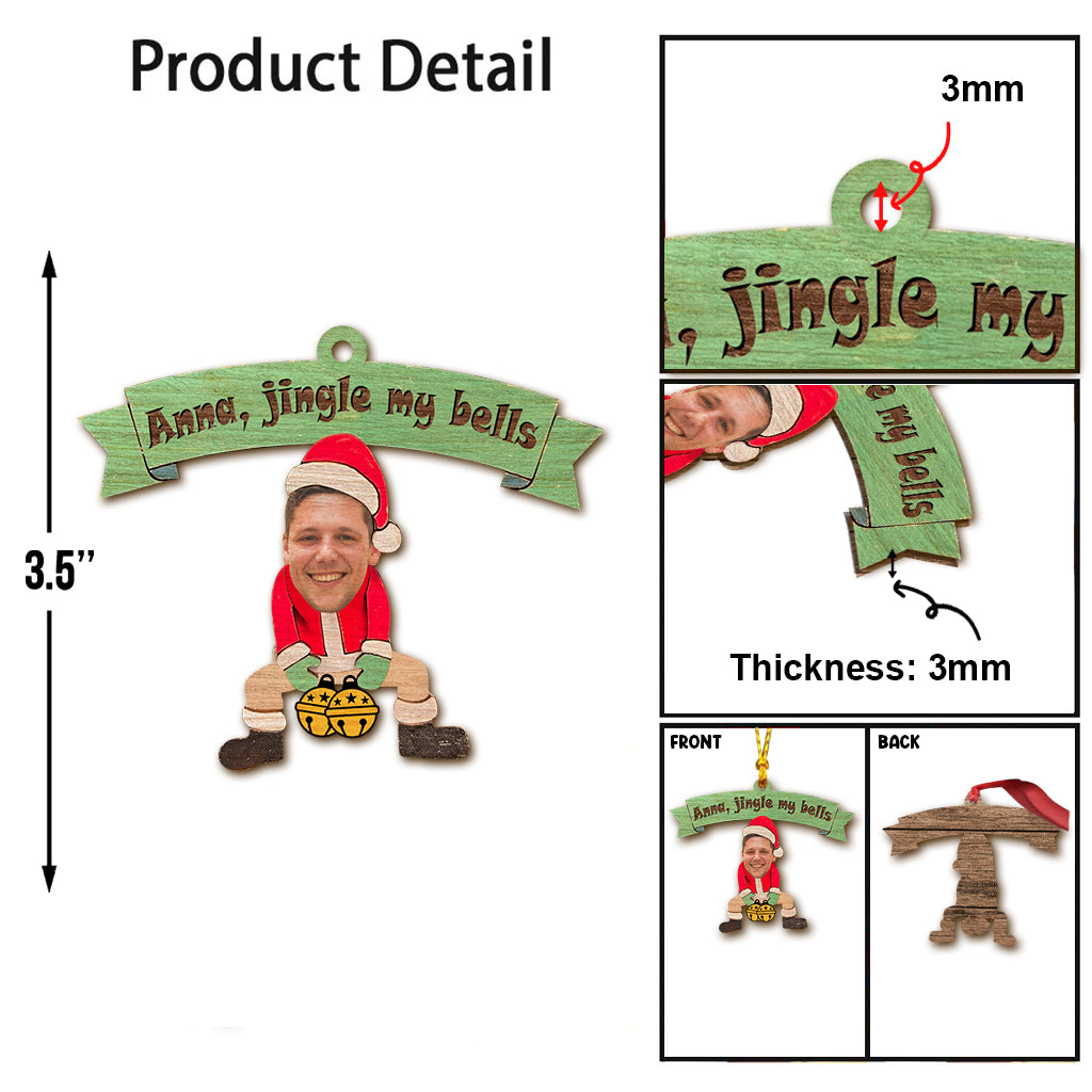 Jingle My Bells - Personalized Couple Ornament