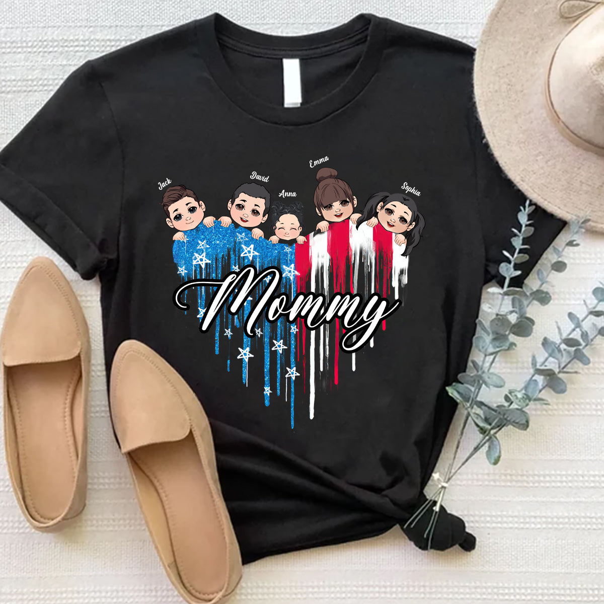 Best Grandma Ever - Gift for grandma, mom, dad, grandpa, aunt, uncle - Personalized T-shirt And Hoodie