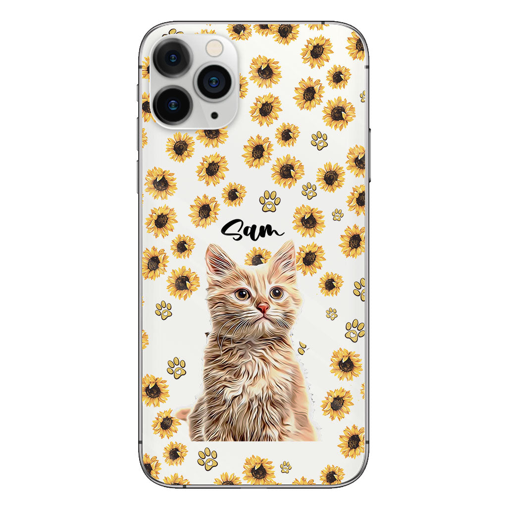 You Are My Sunshine - Personalized Dog Clear Phone Case