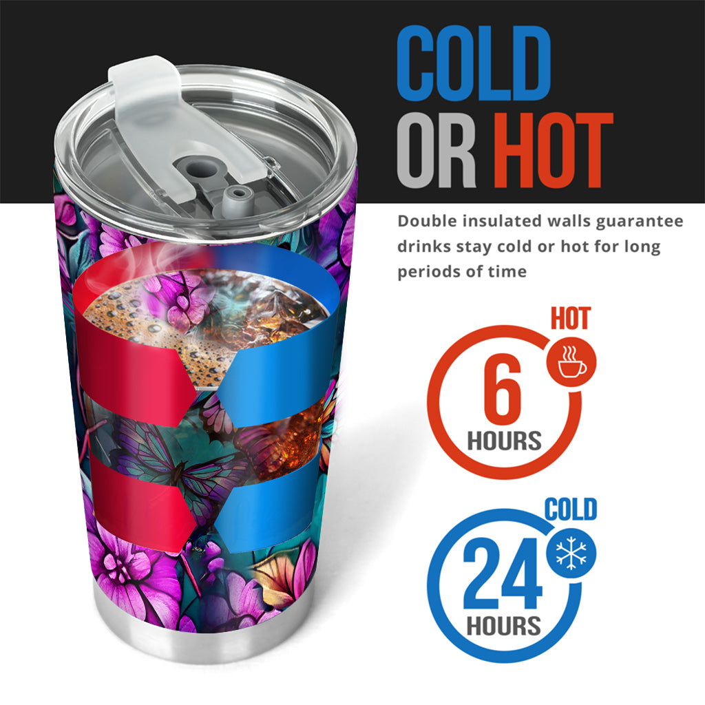 Beautiful Butterflies - Personalized Butterfly Tumbler