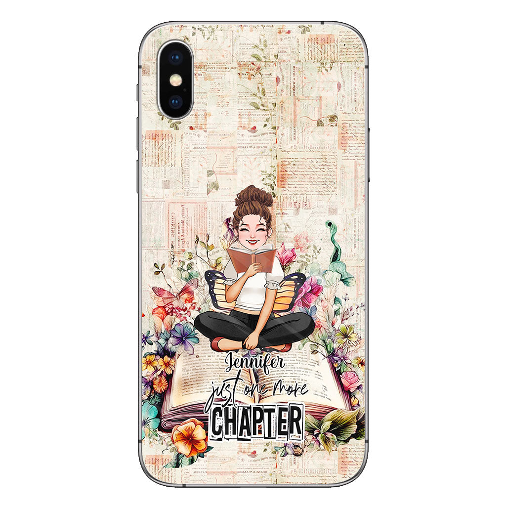 Just One More Chapter - Personalized Book Phone Case