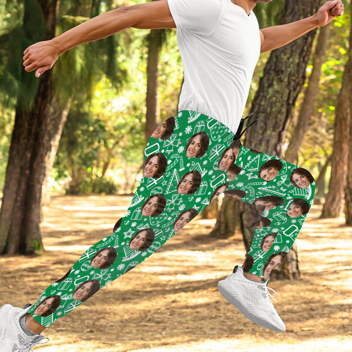 Custom Photo Unisex Sweatpants - gift for anyone, cat lover - Personalized Unisex Sweatpants