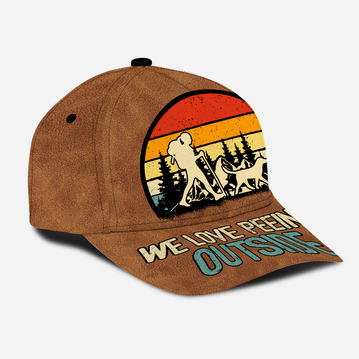 I Love Peeing Outside - Personalized Hiking Classic Cap