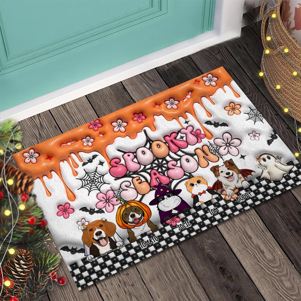 Spooky Season - Personalized Dog Doormat
