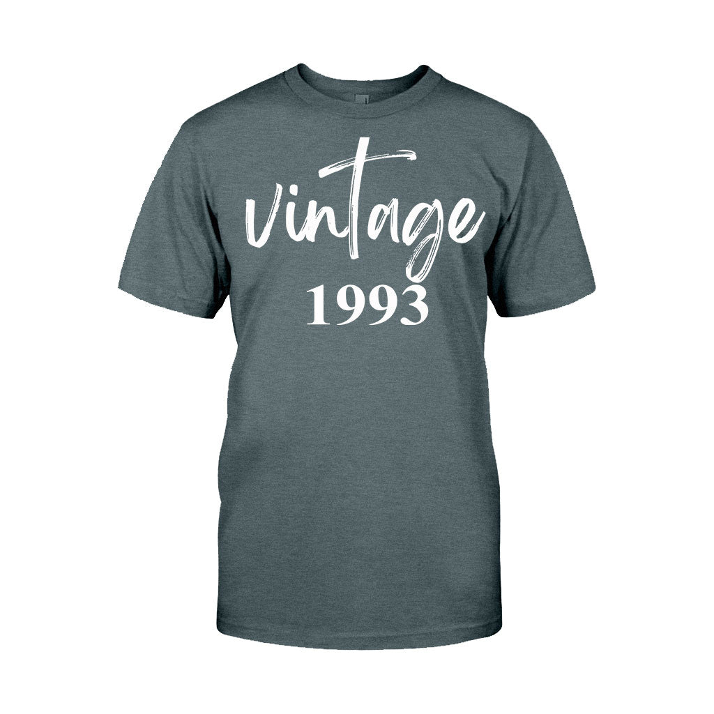 Vintage Version - Personalized Birthday T-shirt And Hoodie