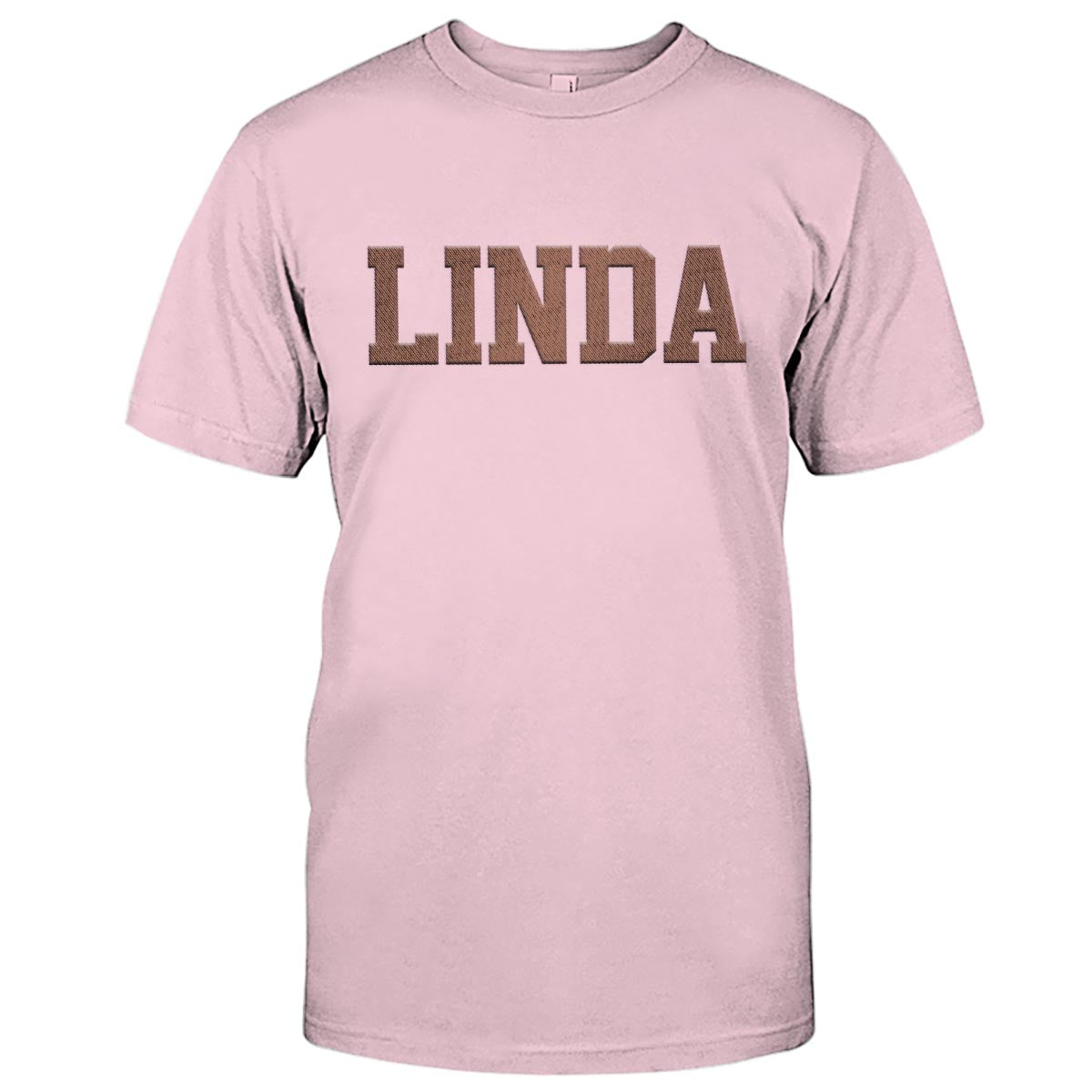 Custom Name - Personalized Bestie Embroidered T-shirt