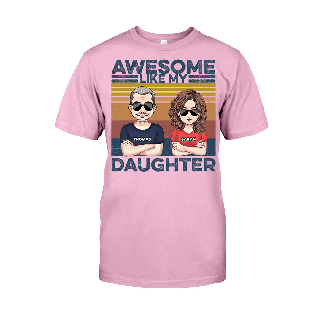 Like Father Like Son - Gift for dad, dad - Personalized T-shirt And Hoodie