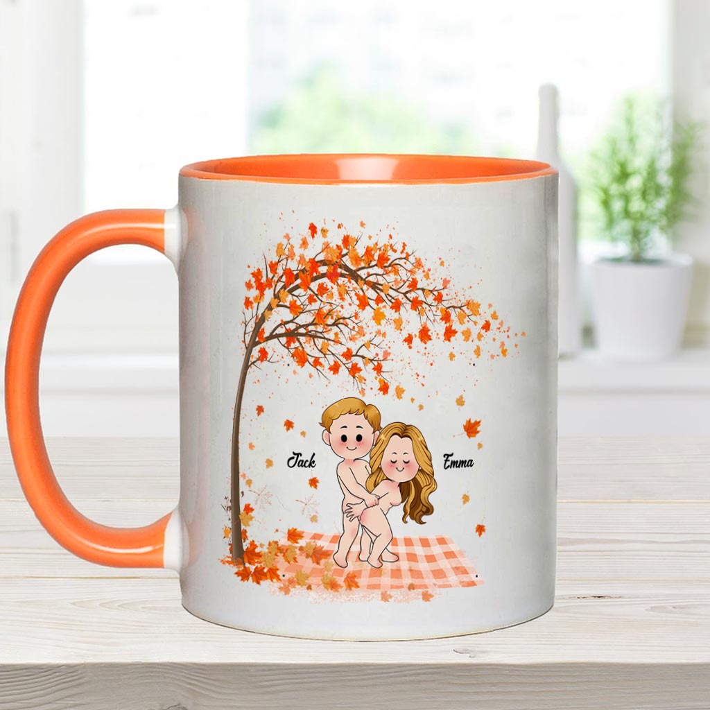 Excellent Would Bang Again - Personalized Couple Accent Mug