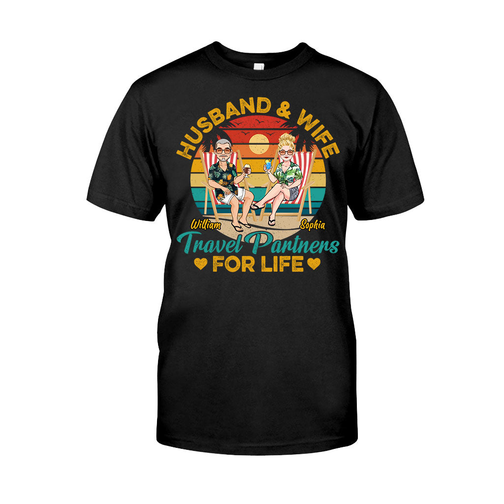 Travel Partners For Life - Personalized Travelling T-shirt & Hoodie