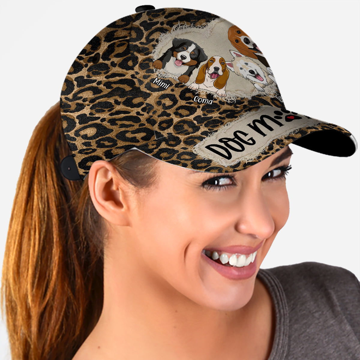 Dog Mom - Personalized Dog Classic Cap