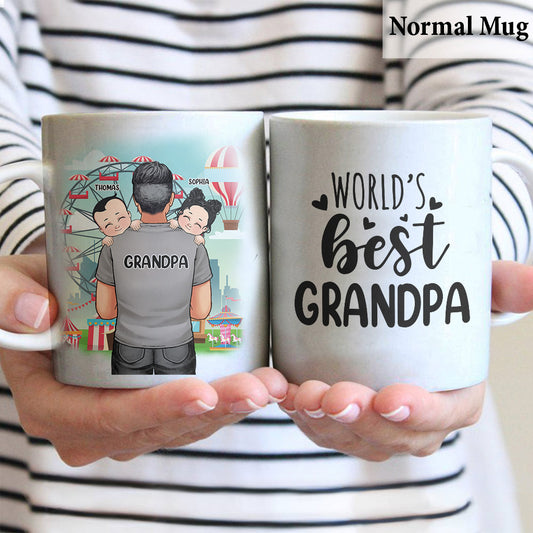 Best Dad Ever - Gift for dad, grandpa, uncle, husband - Personalized Mug