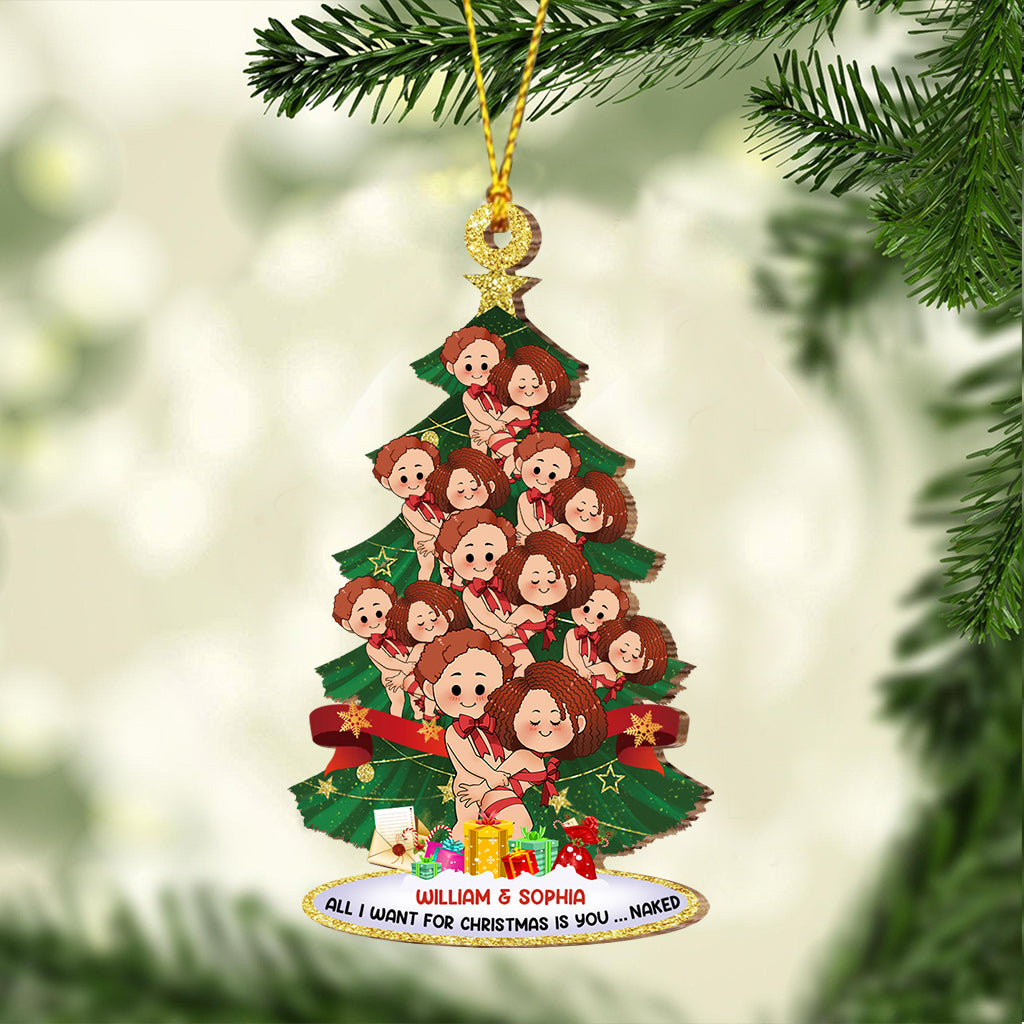 Christmas Tree - gift for boyfriend, girlfriend - Personalized Ornament