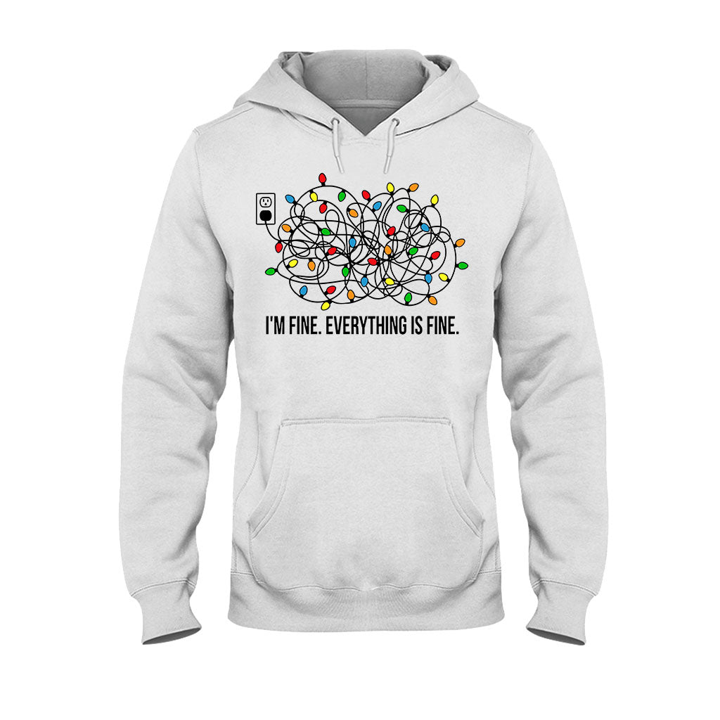 I'm Fine - Christmas T-shirt And Hoodie