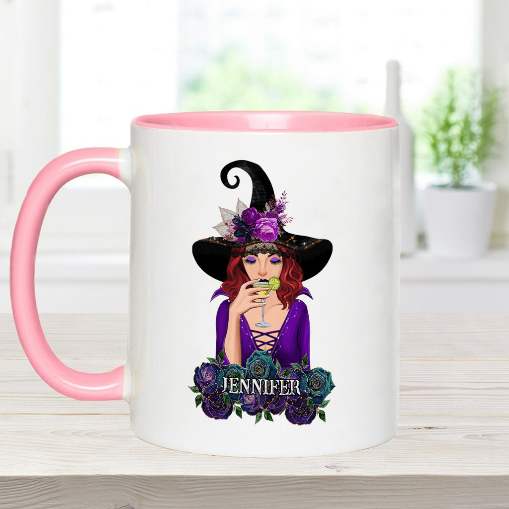 Don't F With My Energy - Personalized Witch Accent Mug