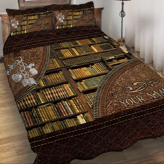 Library - Personalized Librarian Quilt Set