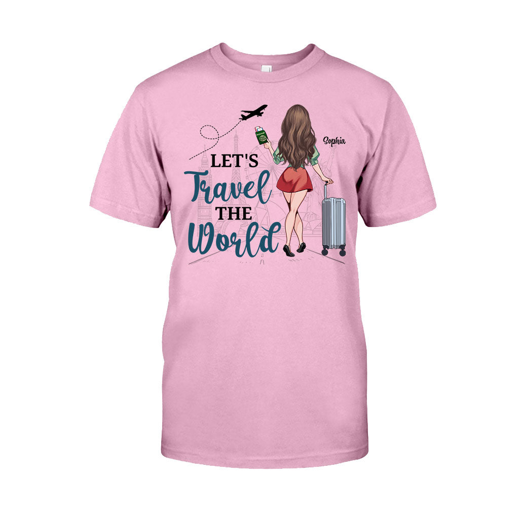 So The Adventure - Travelling gift for mom, daughter, granddaughter, wife, girlfriend, friend - Personalized T-shirt And Hoodie