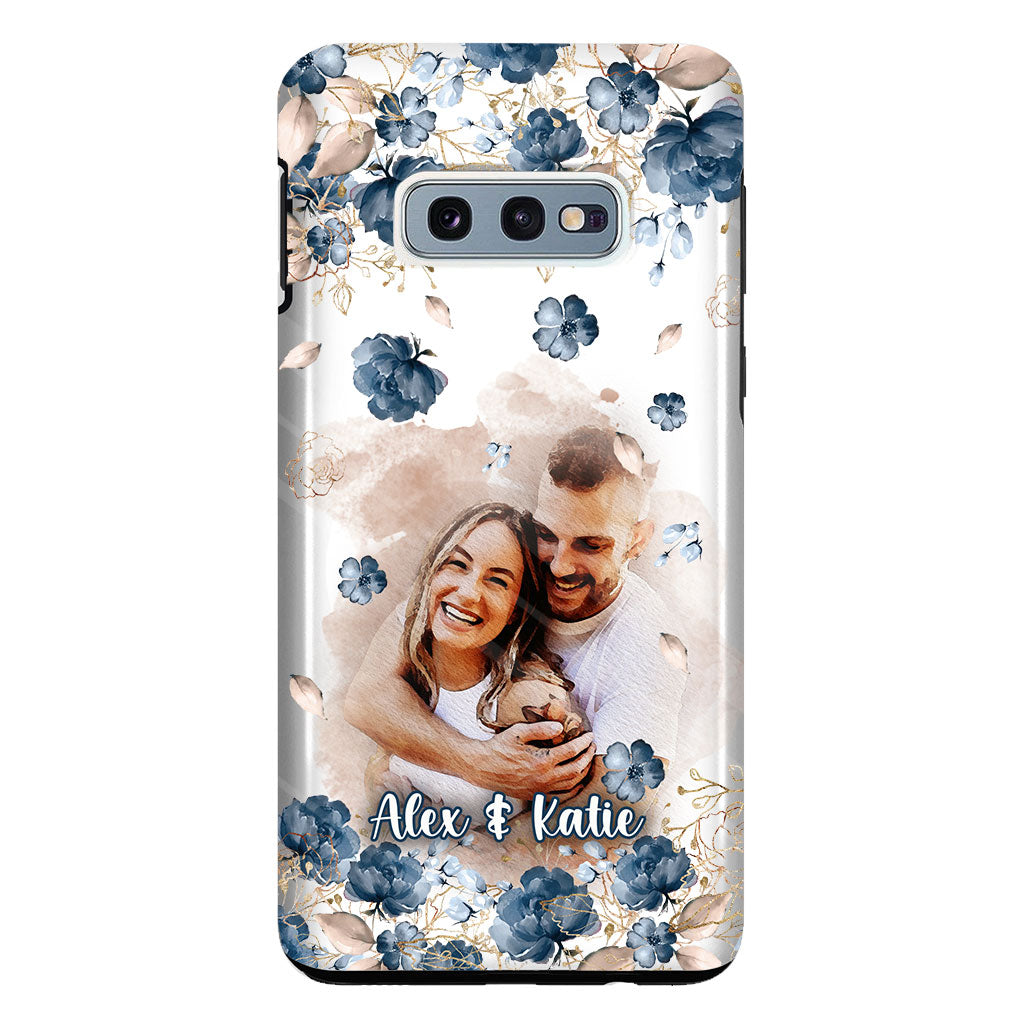 Floral Phone Case - Personalized Clear Phone Case