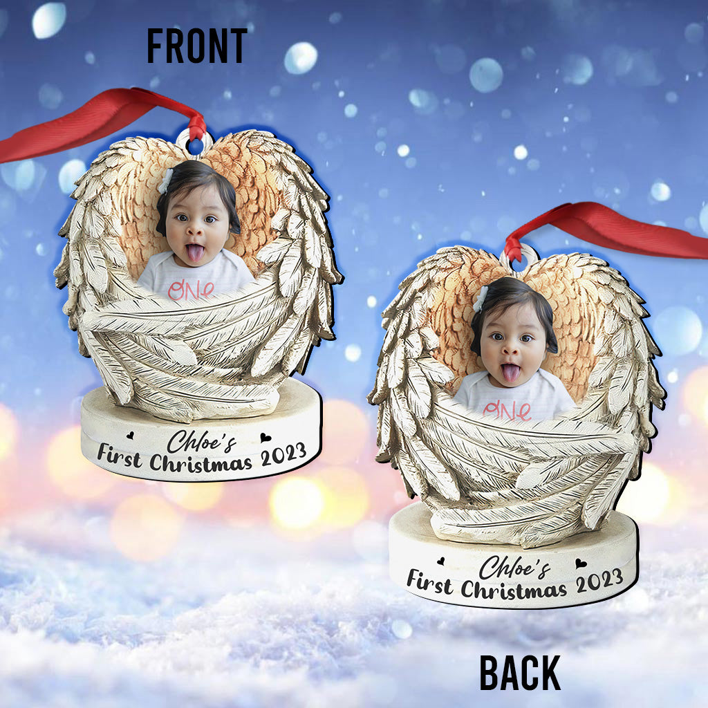 Baby First Christmas - Personalized Newborn Ornament