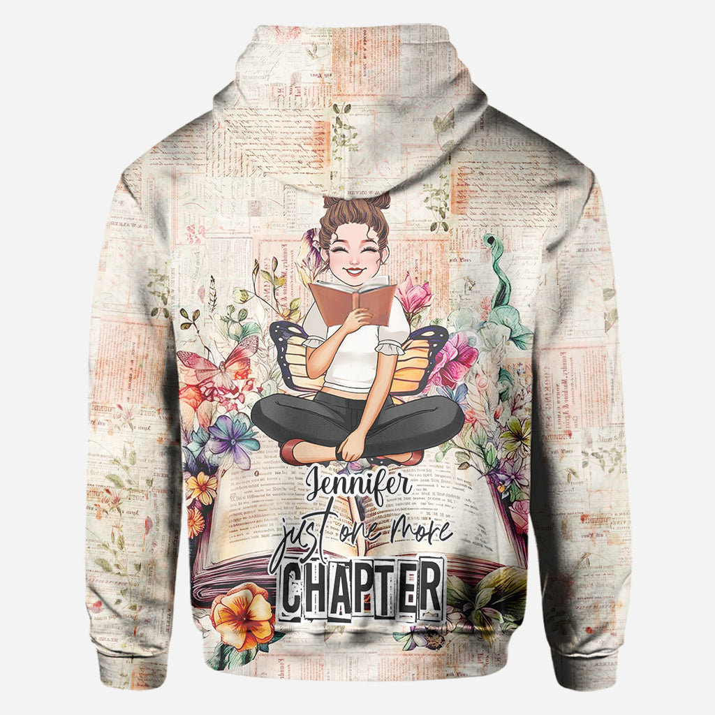 Just One More Chapter - Personalized Book All Over Shirt