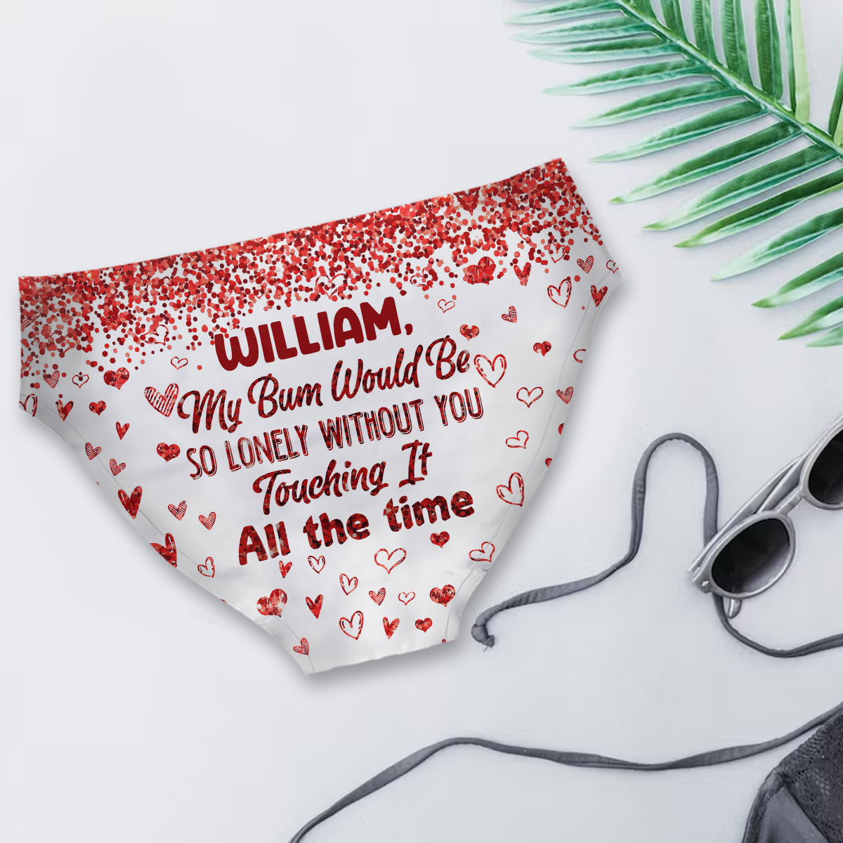 My Bum Would Be So Lonely Without You - gift for husband, wife, boyfriend, girlfriend - Personalized Women's Briefs