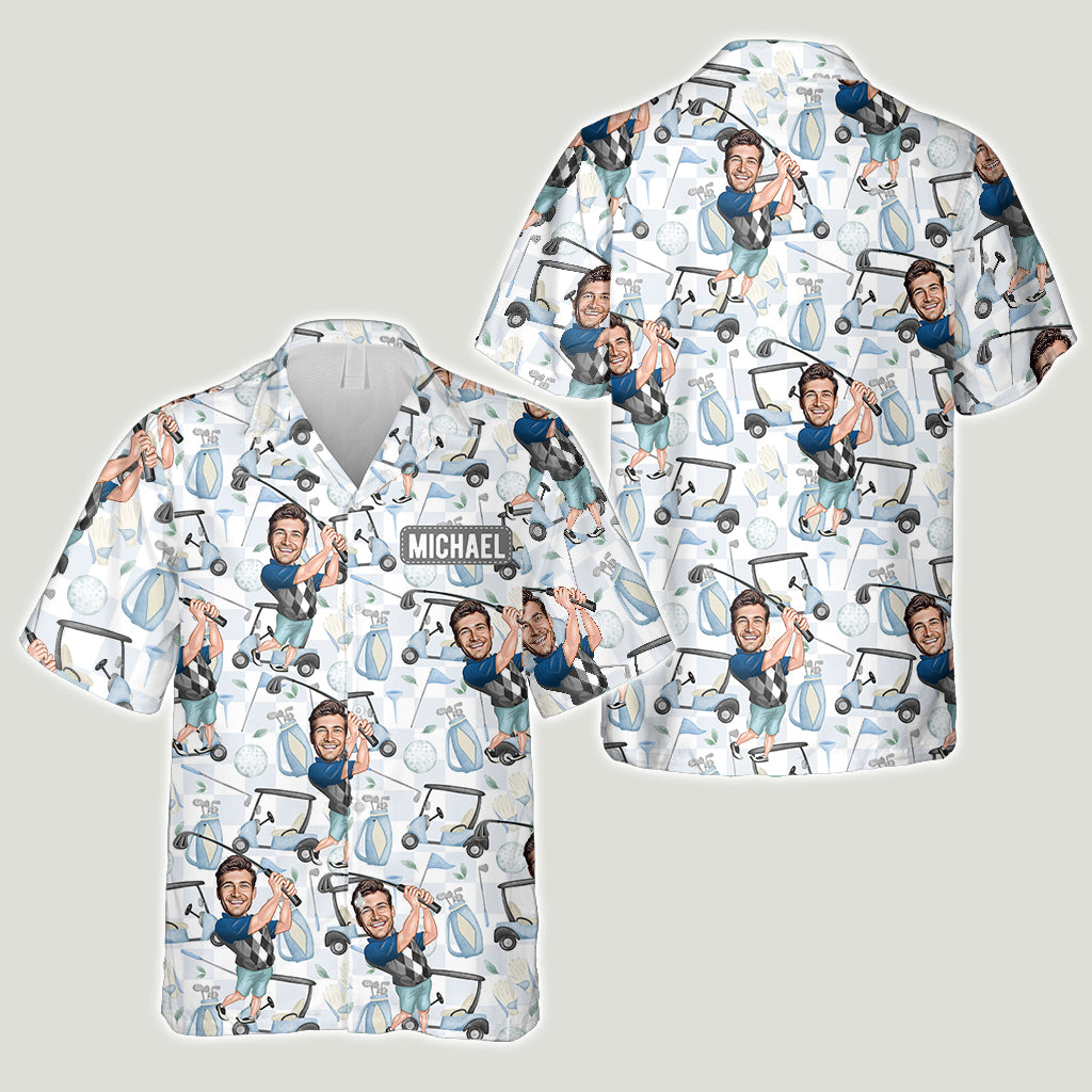 Photo Inserted Funny Golfer - The Best Gift For Dad, Uncle, Husband...