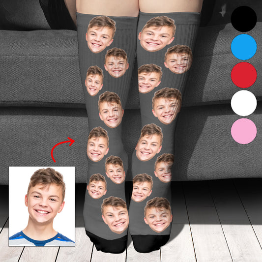 Custom Face - Personalized Son Socks
