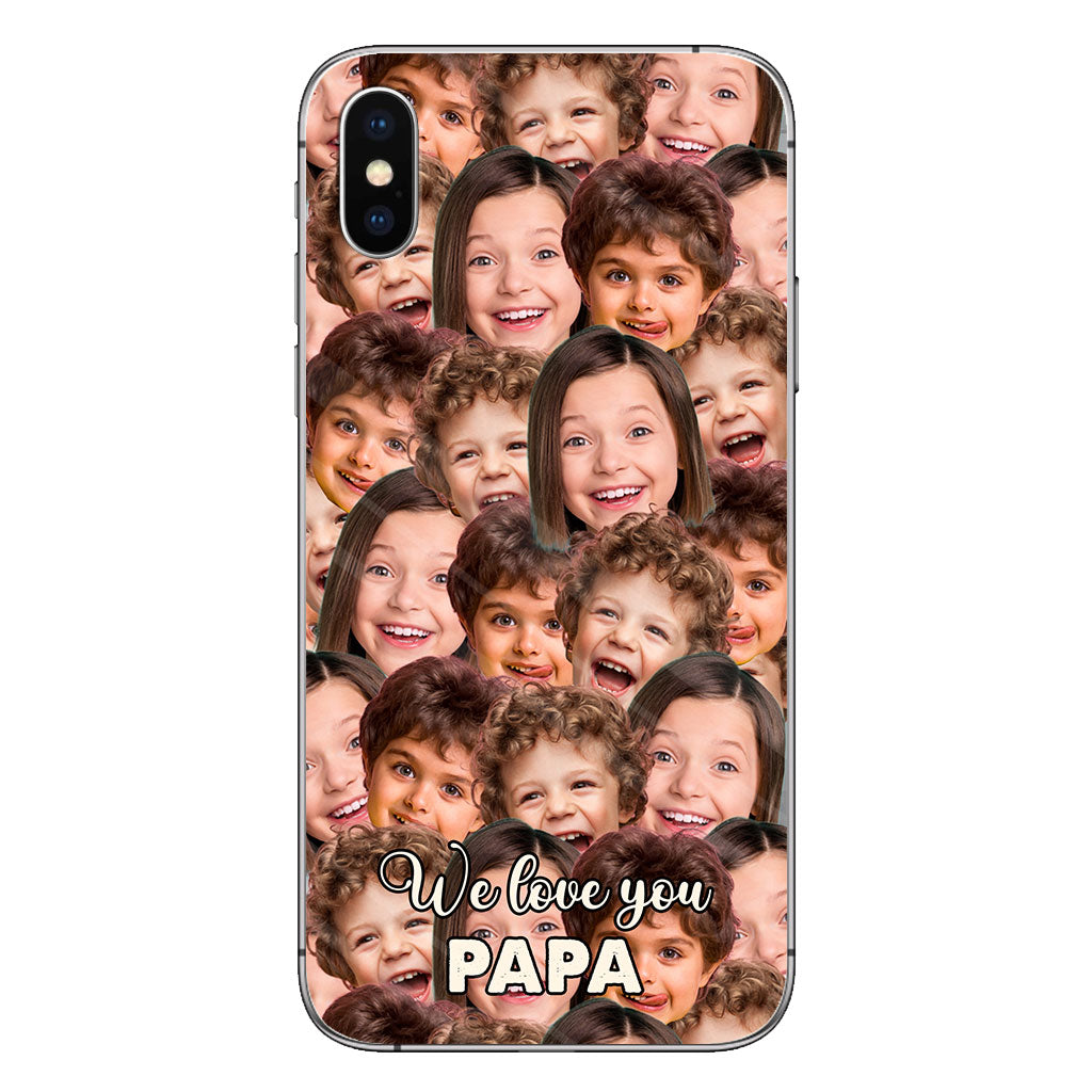 Love You Dad - Gift for dad, grandma, grandpa, mom, uncle, aunt, brother, sister, son, daughter, granddaughter, grandson, husband, wife, boyfriend, girlfriend - Personalized Phone Case
