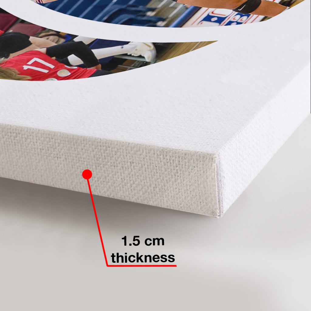 Love Volleyball - Personalized Volleyball Canvas And Poster