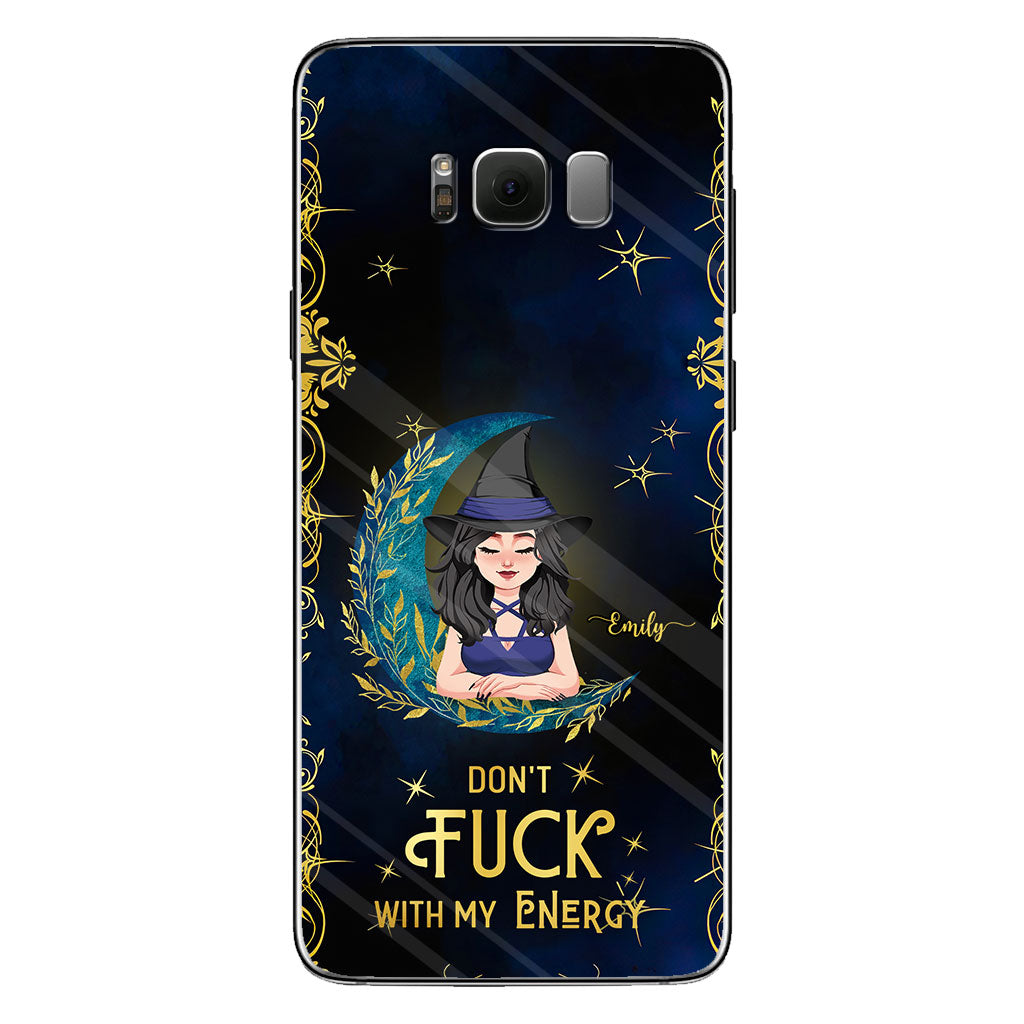 Don't F With My Energy - Personalized Witch Phone Case